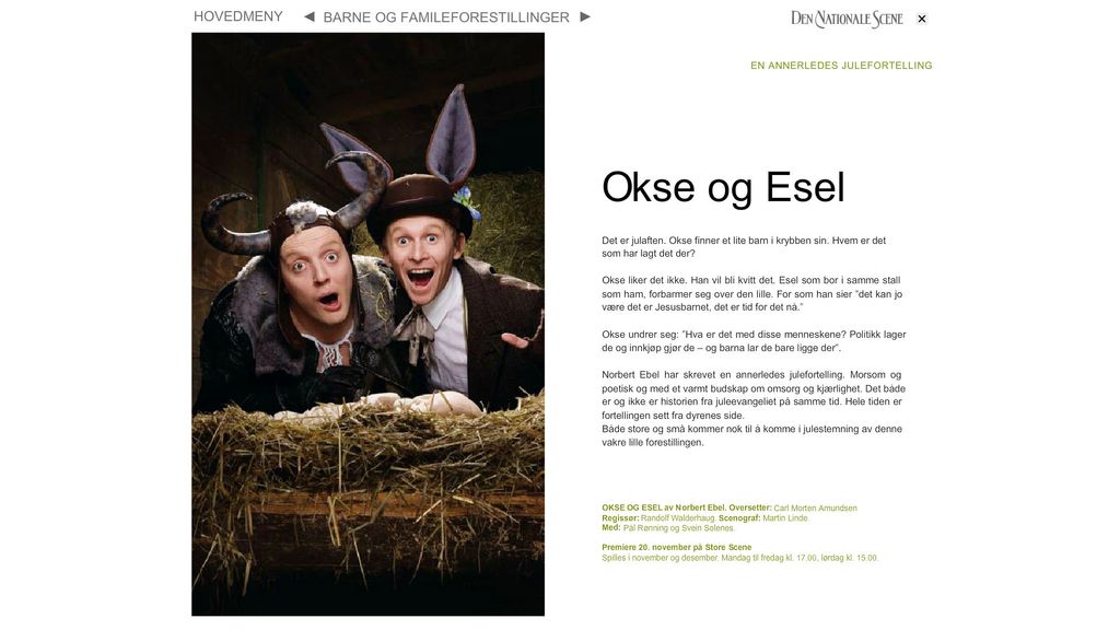 Screenshot number 12 from project Den Nationale Scene