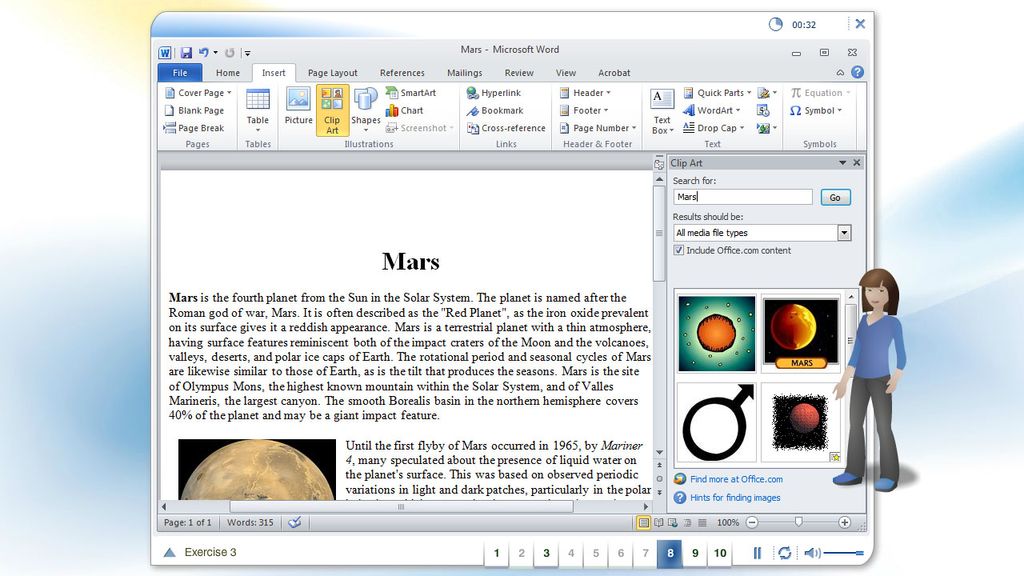 Screenshot number 2 from project MS Office Course