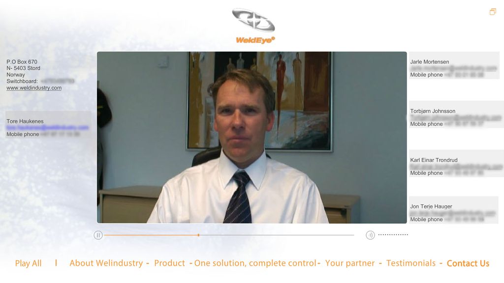 Screenshot number 6 from project WeldEye Presentation